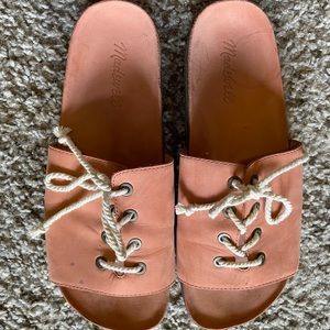 Women’s Madewell Burnt Orange Sandals, size 9